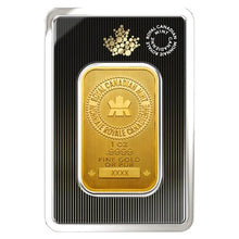Load image into Gallery viewer, Canadian 1oz Gold Bar
