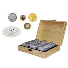 Load image into Gallery viewer, Wood Coin Holder - 30pc Storage for Canadian Maples

